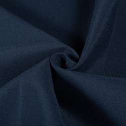 Ткань Грета Водоотталкивающая (80%пф, 20%хл) (Ширина 150см), цвет Темно-Синий (на отрез) в Майкопе