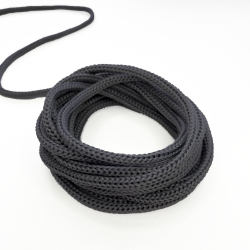 Шнур для одежды d-4.5мм, цвет Серый (на отрез)  в Майкопе