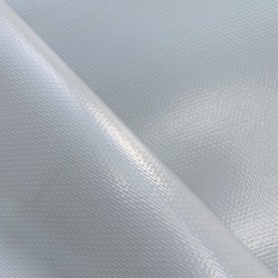 Ткань ПВХ 600 гр/м2 плотная (Ширина 1,5м), цвет Серый (на отрез) в Майкопе
