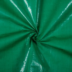 Тентовое полотно Тарпаулин 120 г/м2 (Ширина 2м), цвет Зеленый (на отрез) в Майкопе