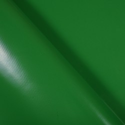 Ткань ПВХ 450 гр/м2 (Ширина 1,6м), цвет Зелёный (на отрез) в Майкопе