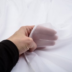 Ткань Тюль &quot;Вуаль&quot; Белая (Ширина-2,8м), на отрез в Майкопе