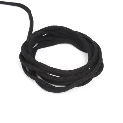 Шнур для одежды 4,5 мм, цвет Чёрный (на отрез)  в Майкопе