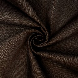 Ткань Рогожка (мебельная) (Ширина 140см), цвет Тёмно-Коричневый (на отрез) в Майкопе