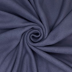 Ткань Флис Односторонний 130 гр/м2 (Ширина 150см), цвет Темно-серый (на отрез) в Майкопе