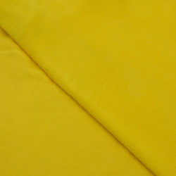 Флис Односторонний 180 гр/м2, Желтый (на отрез)  в Майкопе