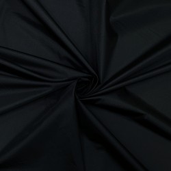 Ткань Дюспо 240Т  WR PU Milky (Ширина 150см), цвет Черный (на отрез) в Майкопе