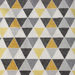 Интерьерная ткань Дак (DUCK) (ширина 1,8м), принт &quot;Малые Треугольники&quot; (на отрез) в Майкопе