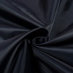Ткань подкладочная Таффета 190Т (Ширина 150см), цвет Темно-Синий (на отрез) в Майкопе