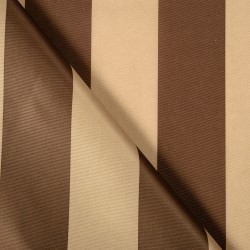 Ткань Oxford 300D PU (Ширина 1,48м), Бежево-Коричневая полоса (на отрез) в Майкопе
