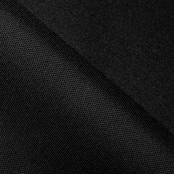 Ткань Oxford 600D ПВХ (Ширина 1,48м), цвет Черный (на отрез) в Майкопе