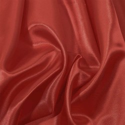 Ткань Атлас-сатин, цвет Красный (на отрез)  в Майкопе