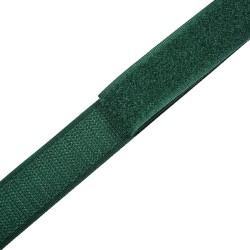 Контактная лента 25мм цвет Зелёный (велькро-липучка, на отрез) в Майкопе