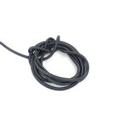 Шнур (Резинка) шляпный 3мм, цвет Серый (на отрез)  в Майкопе