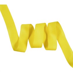 Окантовочная лента-бейка, цвет Жёлтый 22мм (на отрез)  в Майкопе